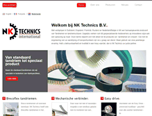 Tablet Screenshot of nk-technics.com